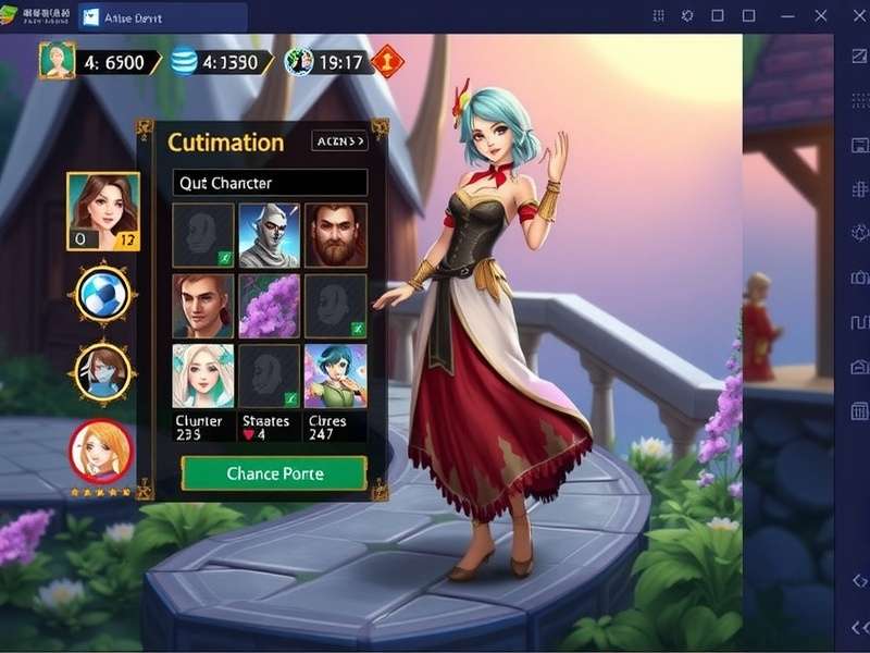 Anise Ace Grand character customization interface